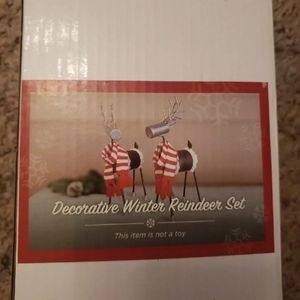 Decorative Reindeer set